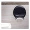 San Jamar Single 12" JBT Bath Tissue Dispenser, 1 Roll, 12.9x5-5/8x14-7/8, Black SAN R6000TBK - alternate 5